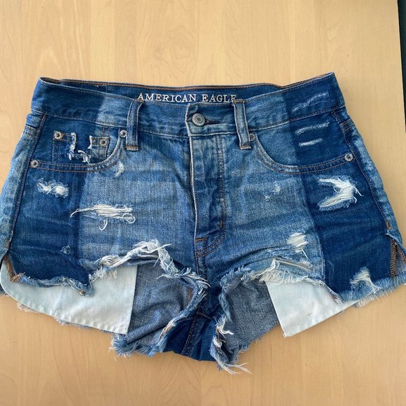 American Eagle high rise festival shorts - Picture 3 of 6